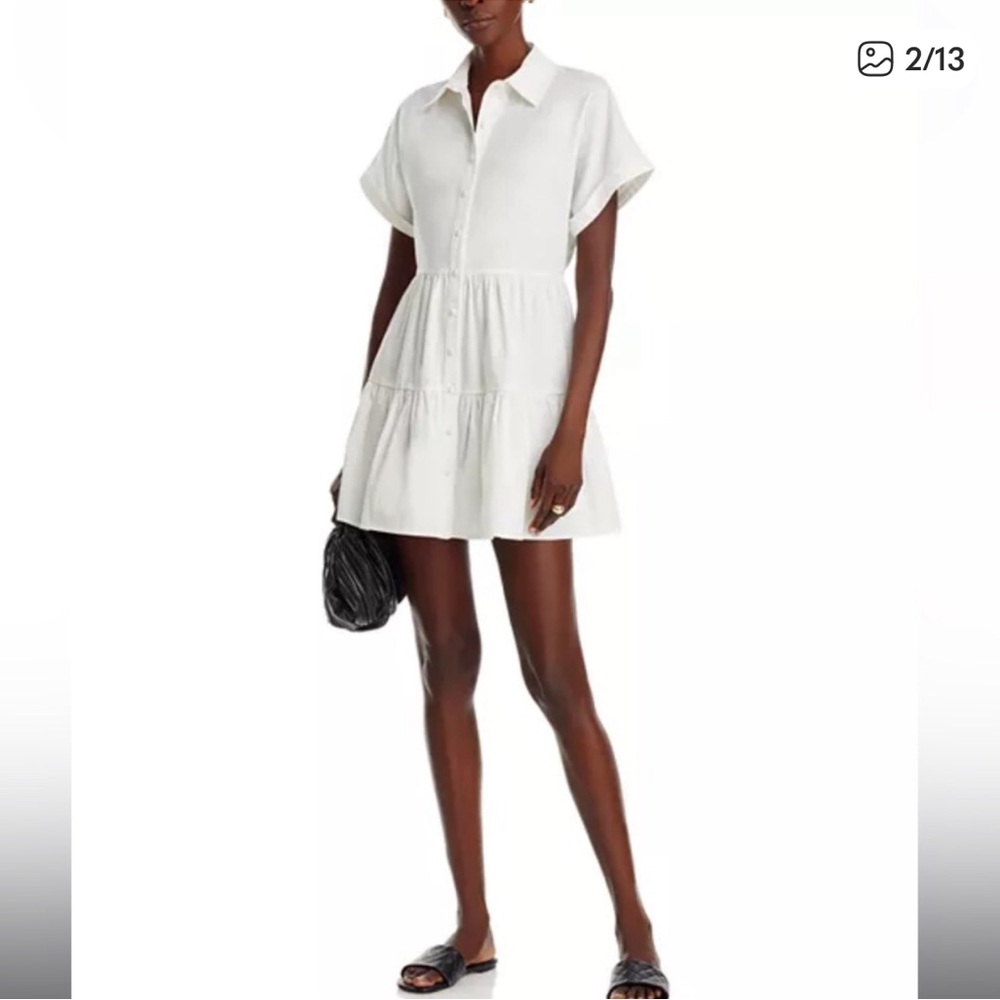 NWT Aqua mini shirt dress